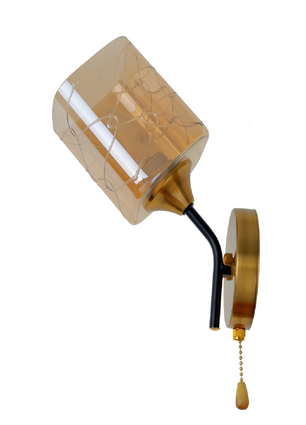 Бра BL-969W / 1 E27 JGT + BK Brille (193196114)