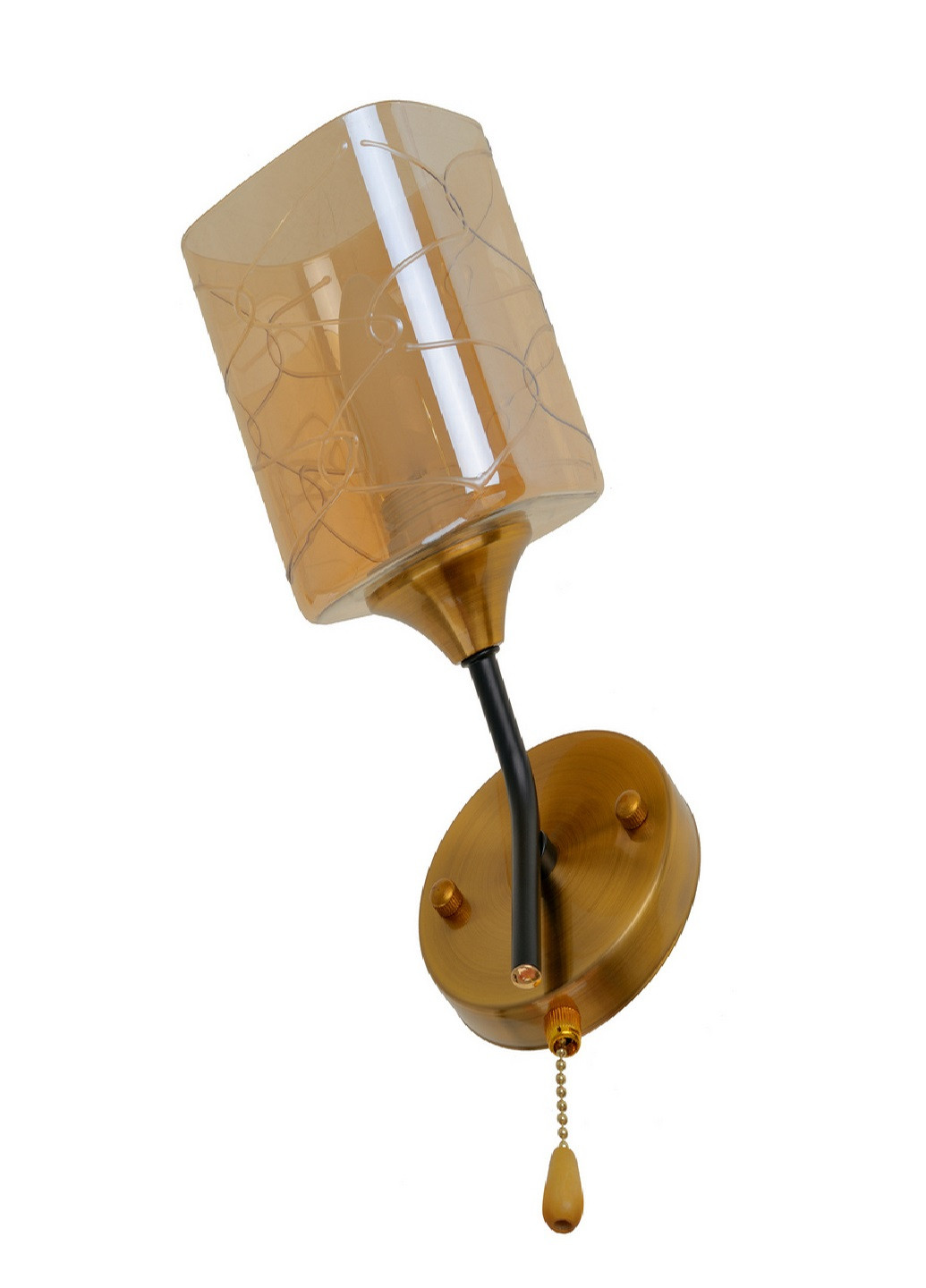 Бра BL-969W / 1 E27 JGT + BK Brille (193196114)