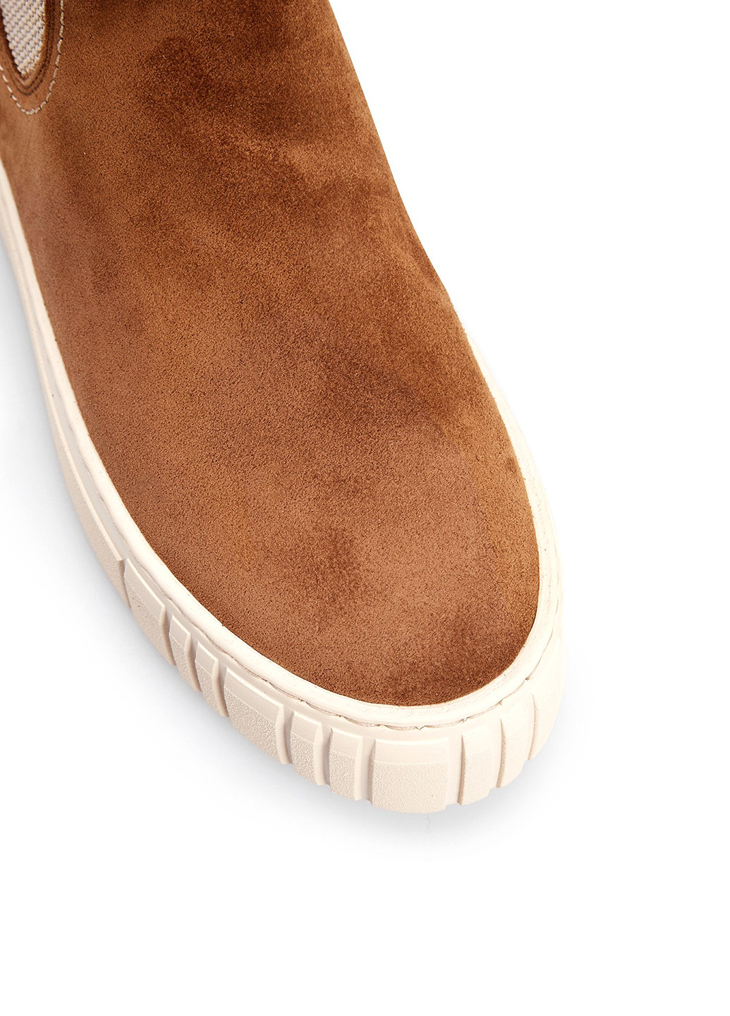 Зимние ботинки челси Gant без декора из натуральной замши