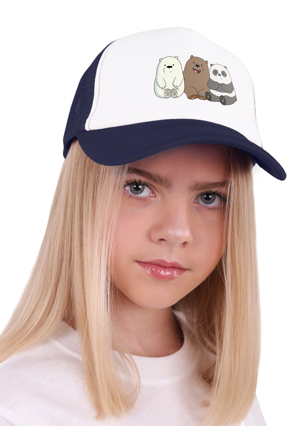 Кепка Тракер дитяча Вся правда про ведмедів (We Bare Bears) (33404-1774) MobiPrint (220824496)