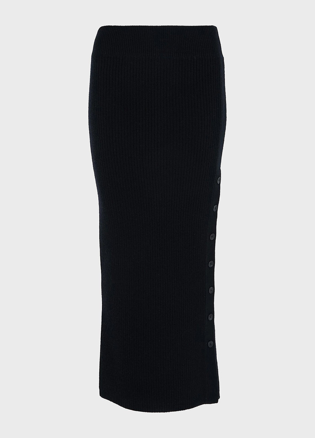 Черная кэжуал однотонная юбка Calvin Klein карандаш