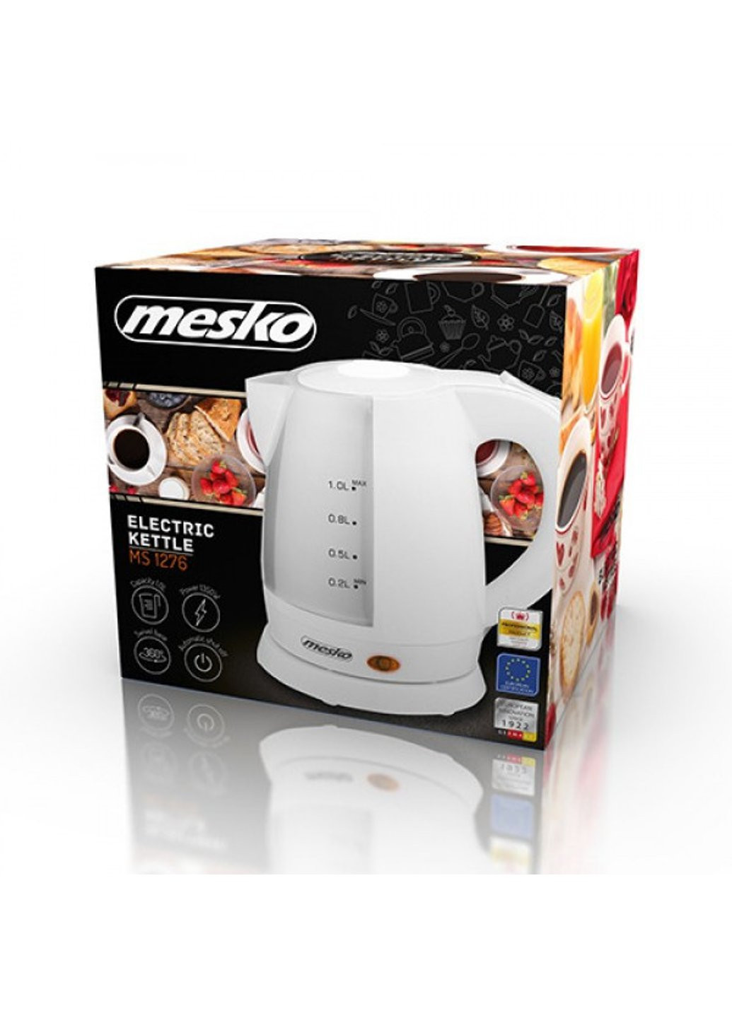 Электрочайник MS-1276 1 л Mesko (254703346)