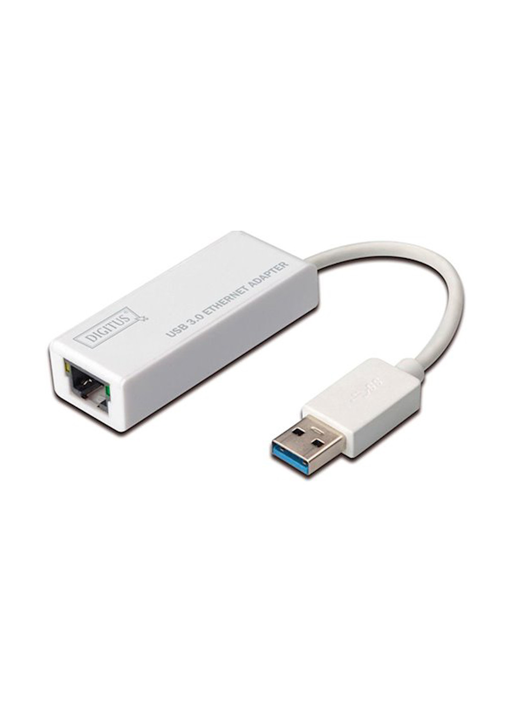 Адаптер USB 3.0 to Gigabit Ethernet (DA-70250-1) Digitus адаптер USB 3.0 to Gigabit Ethernet (DA-70250-1) білий