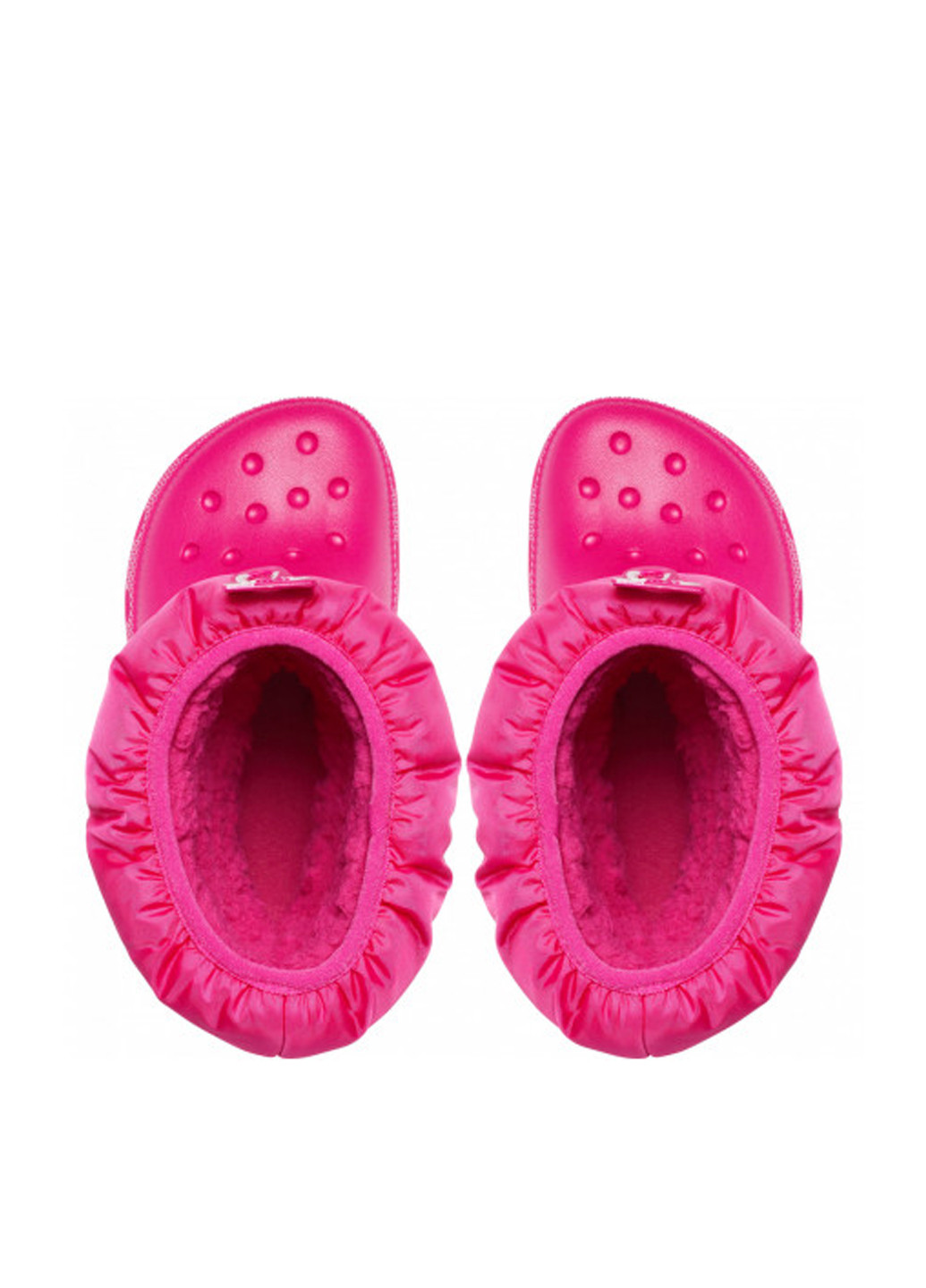 Розовые резиновые сапоги Crocs