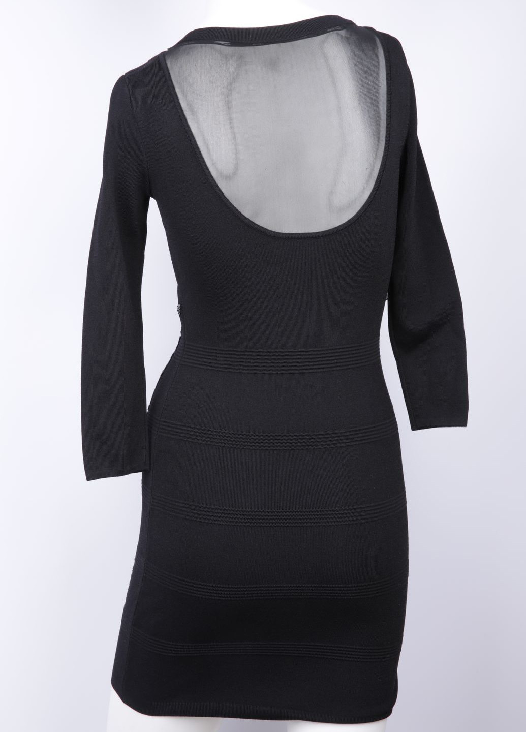 Черное кэжуал платье футляр Vero Moda однотонное