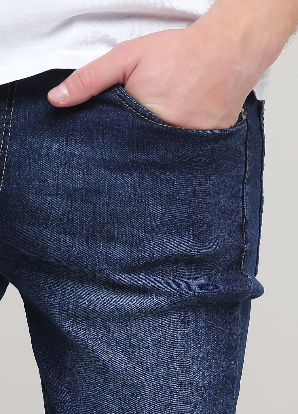 Темно-синие демисезонные скинни джинсы Tommy Hilfiger
