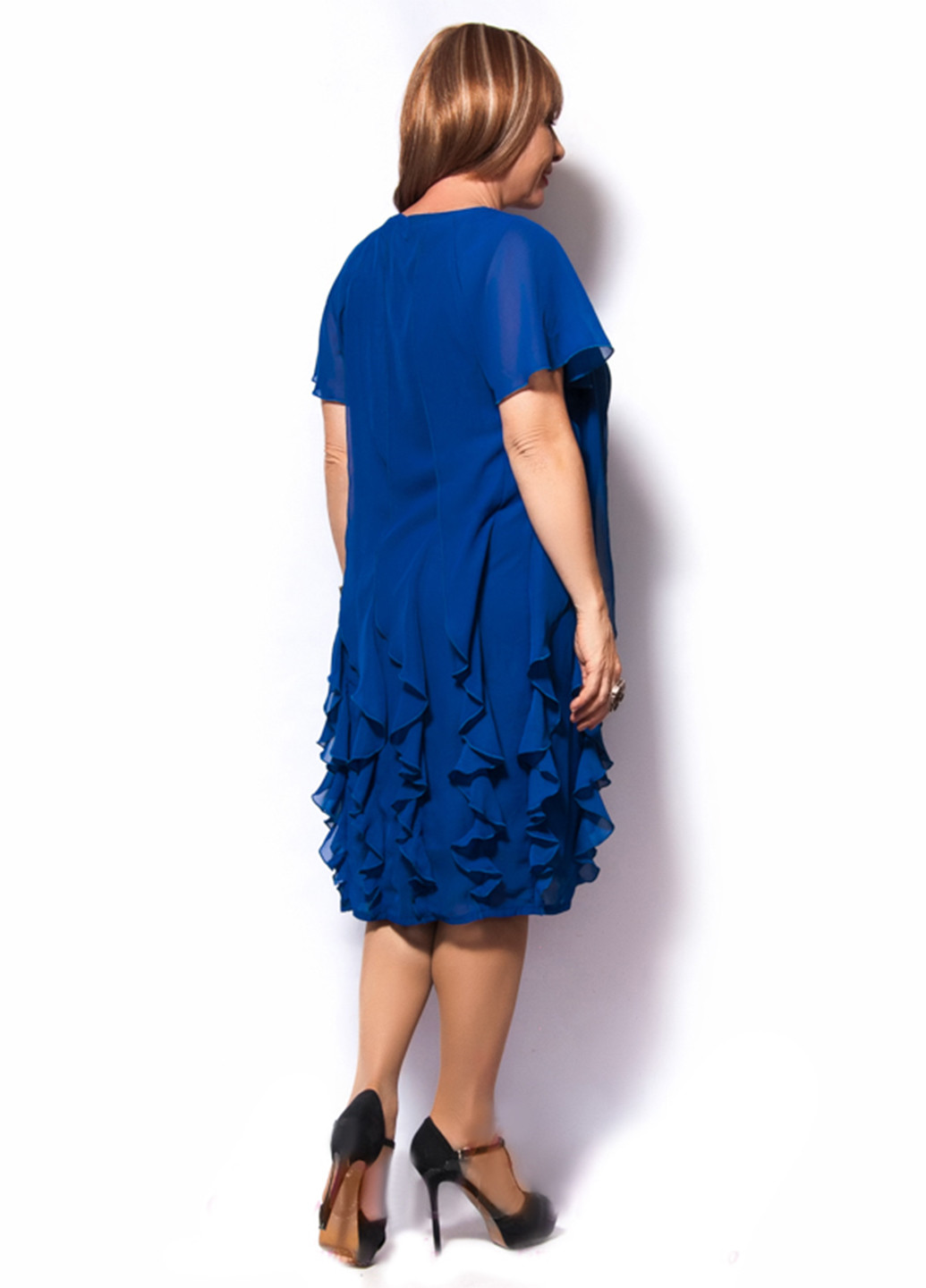 Синя кежуал сукня LibeAmore однотонна