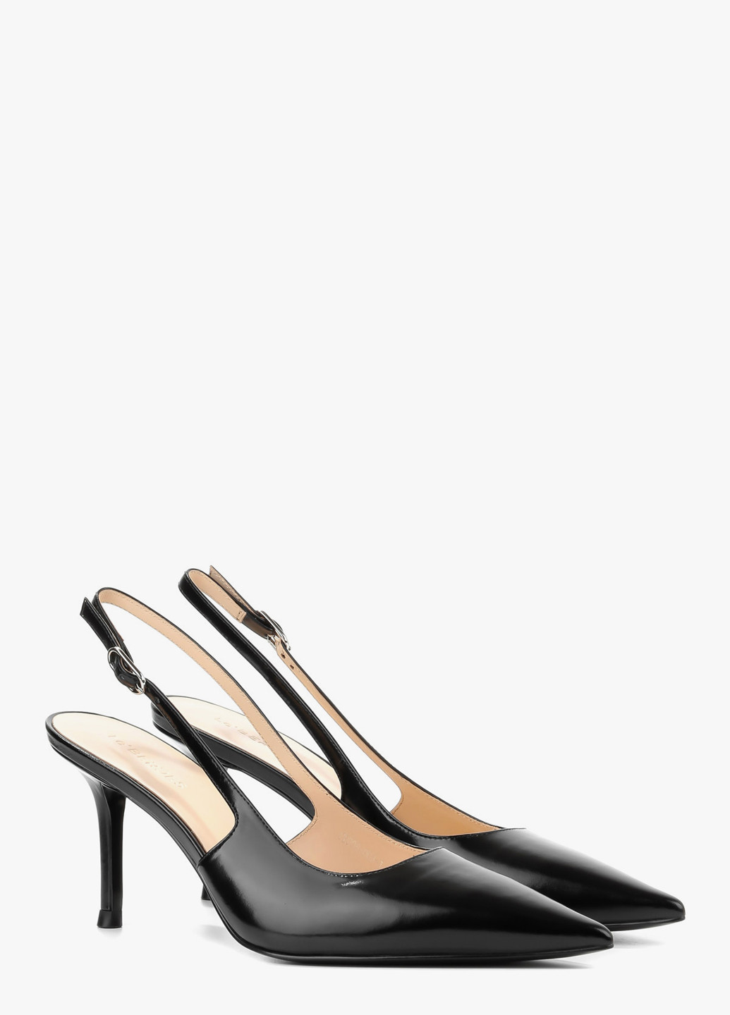 Le'BERDES Туфлі слінгбекі чорний з натуральна шкіра, україна — літо (322646258)