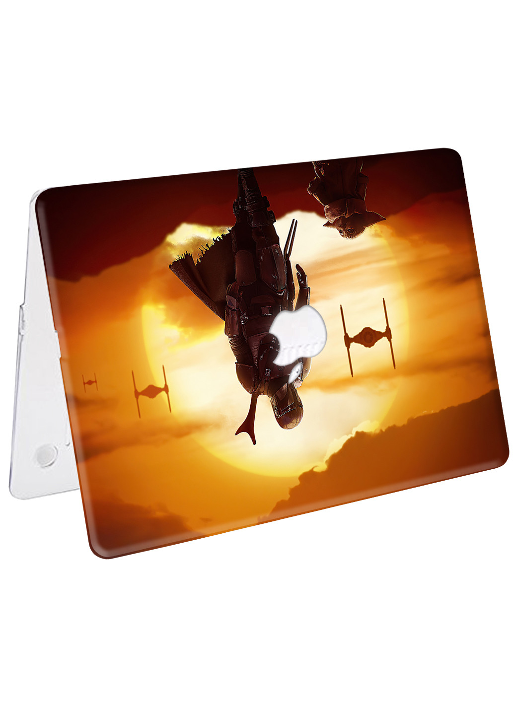 Чохол пластиковий для Apple MacBook Pro Retina 15 A1398 Бейбі Йода Мандалорец (Baby Yoda Mandalorian) (6353-2289) MobiPrint (218987404)