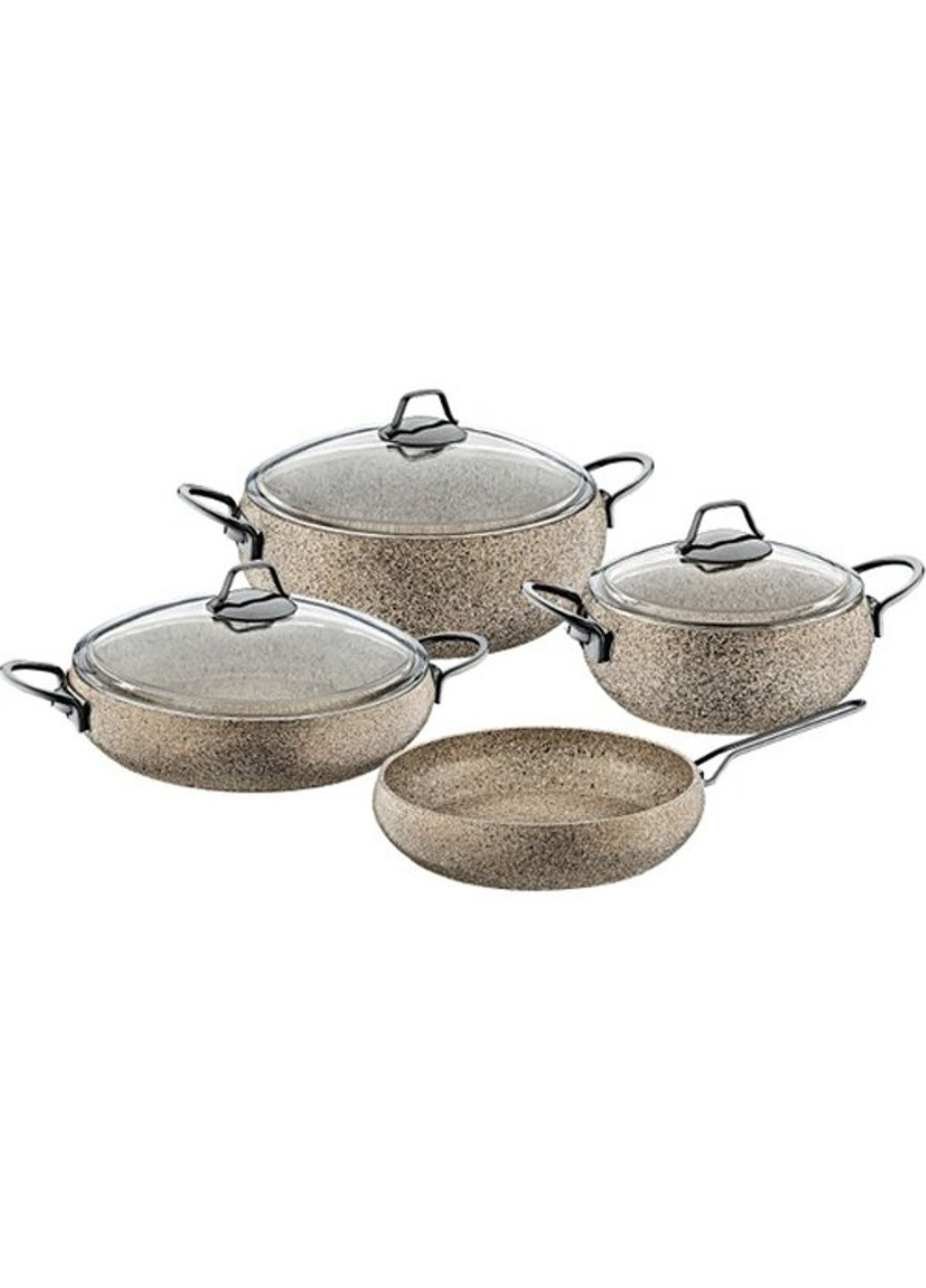 Набір посуду 3051-Sandy-Beije 7 предметів OMS (254703591)
