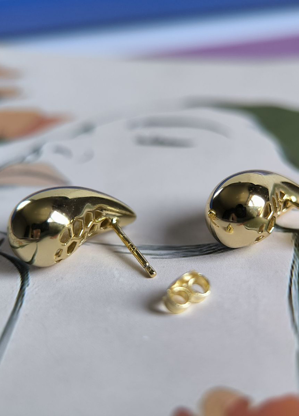 Серьги Silver Flame (350941547)