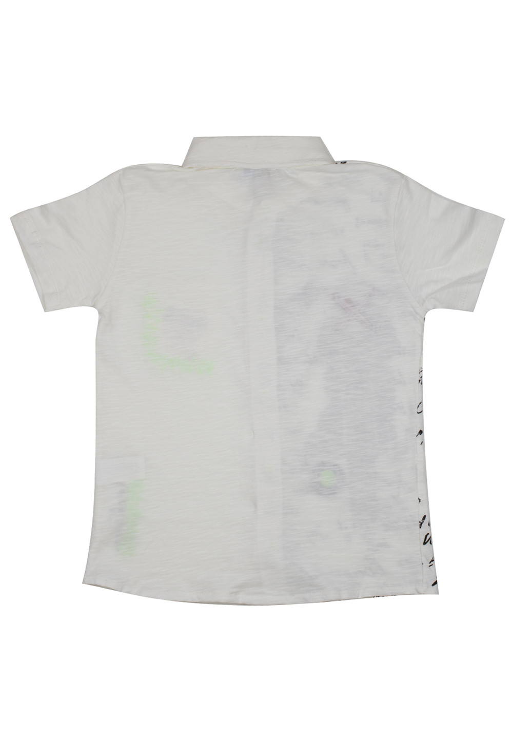 Молочная кэжуал рубашка с рисунком Mackays
