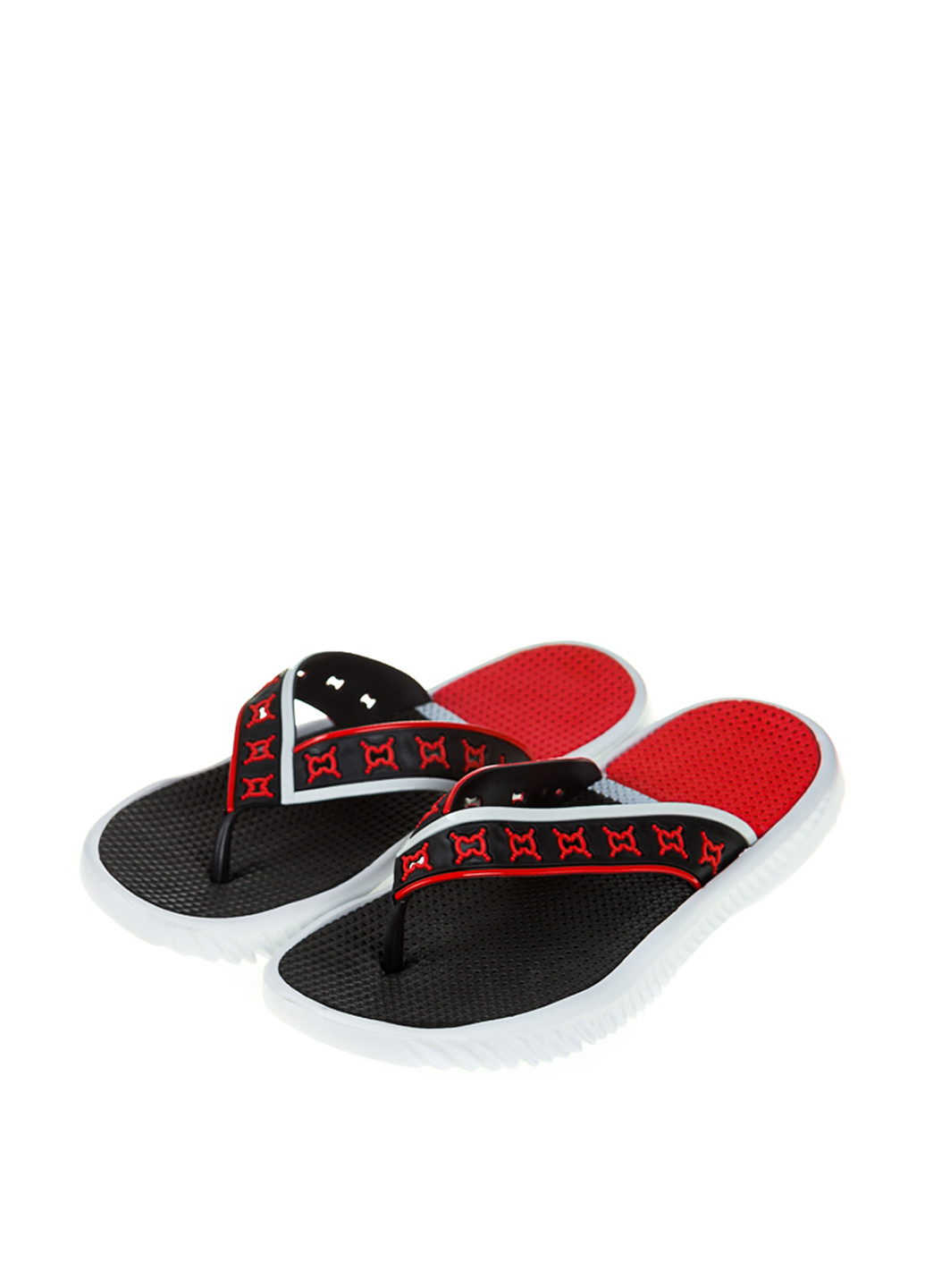 Черные пляжные вьетнамки Time of Style