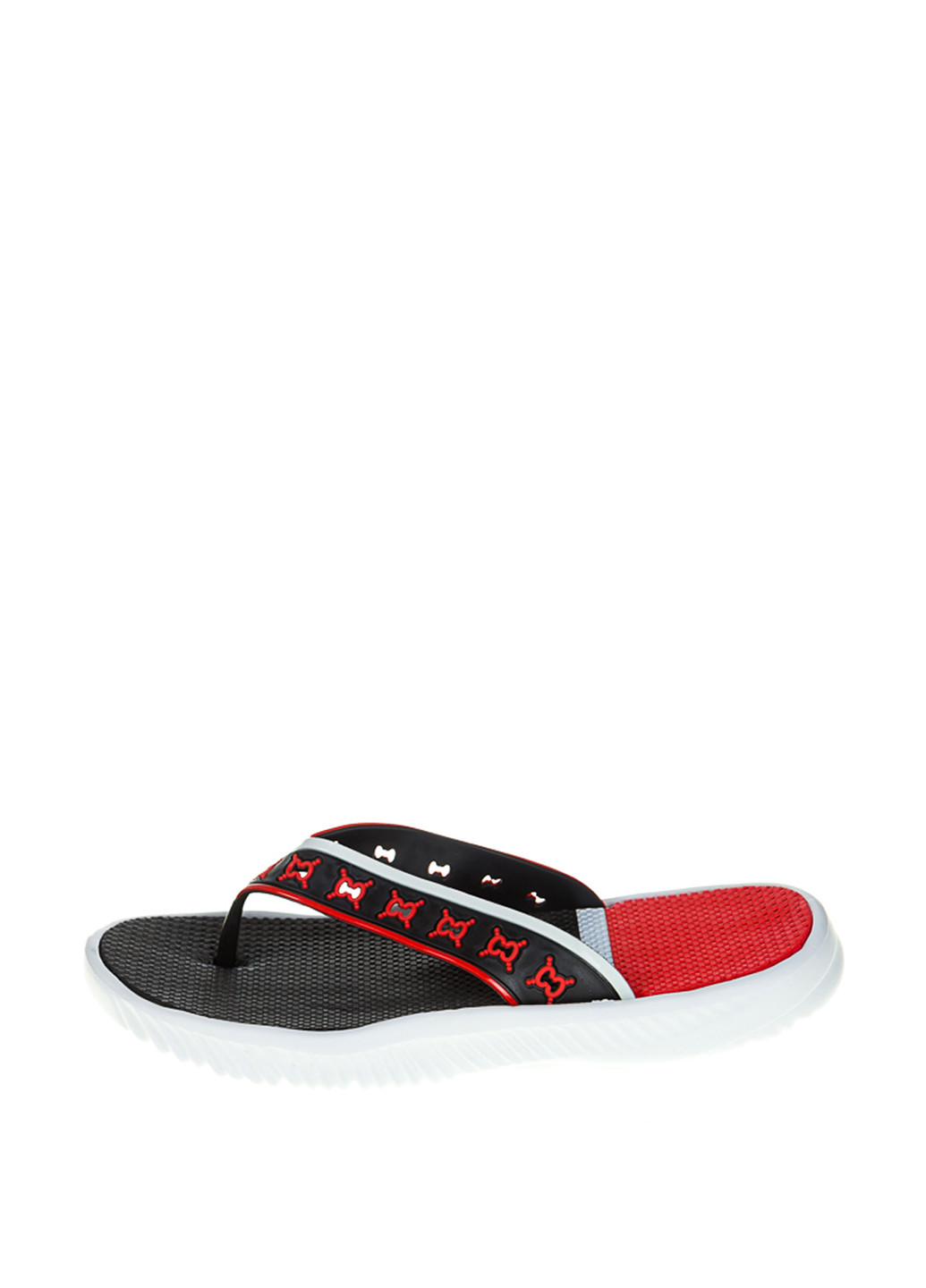 Черные пляжные вьетнамки Time of Style