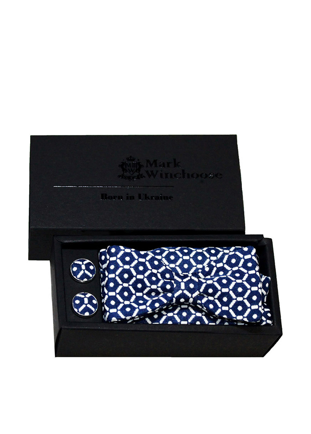 Подарочный набор (бабочка, запонки, платок) Mark Winchoose (92554129)