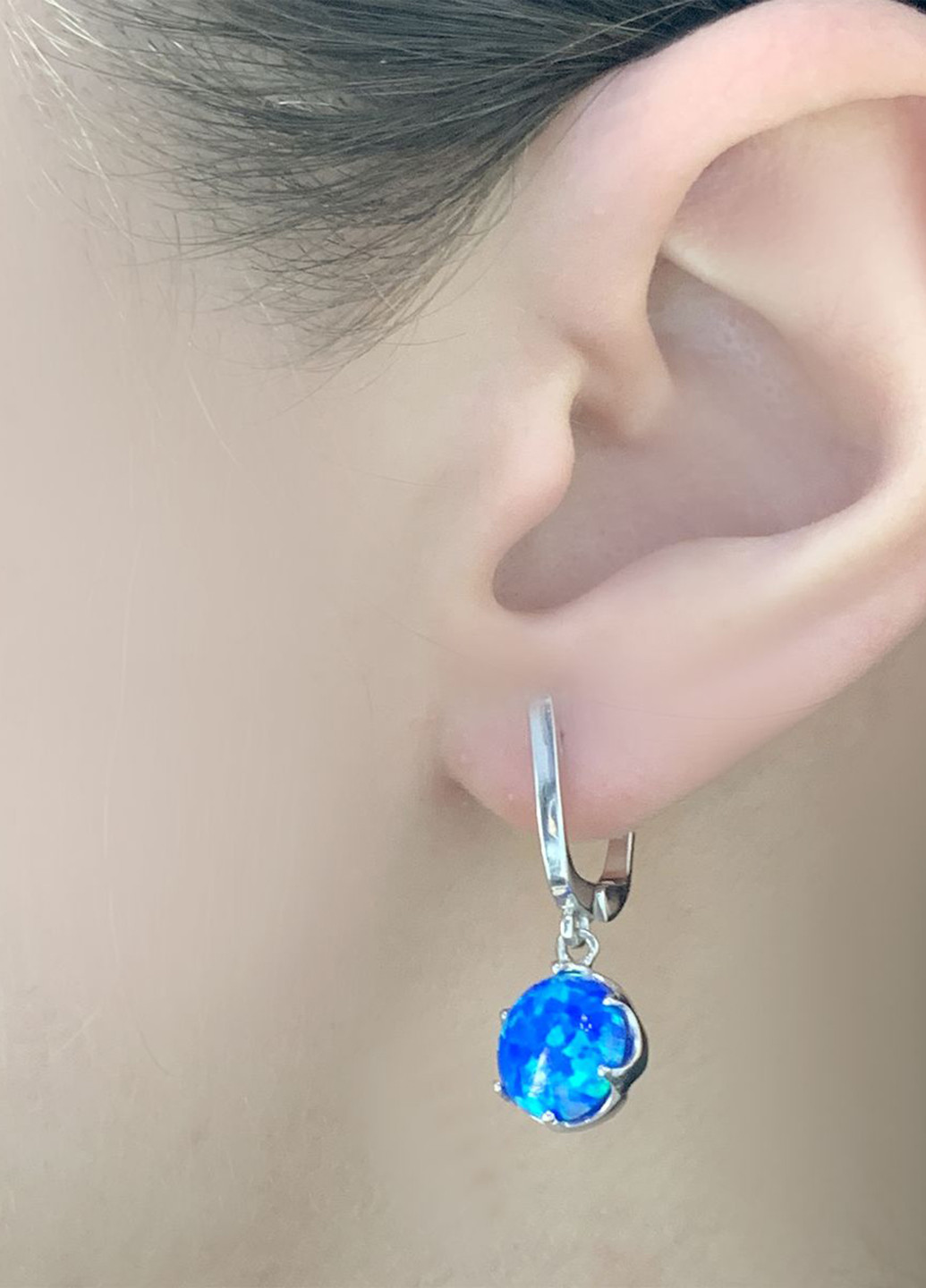 Серьги Silver Flame (191715377)