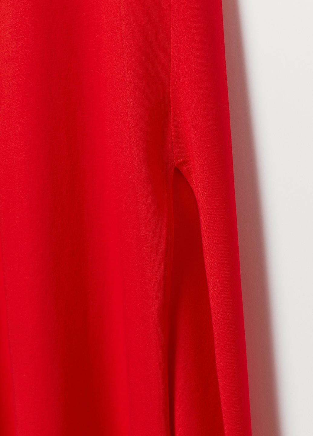 Красное кэжуал платье платье-майка H&M однотонное