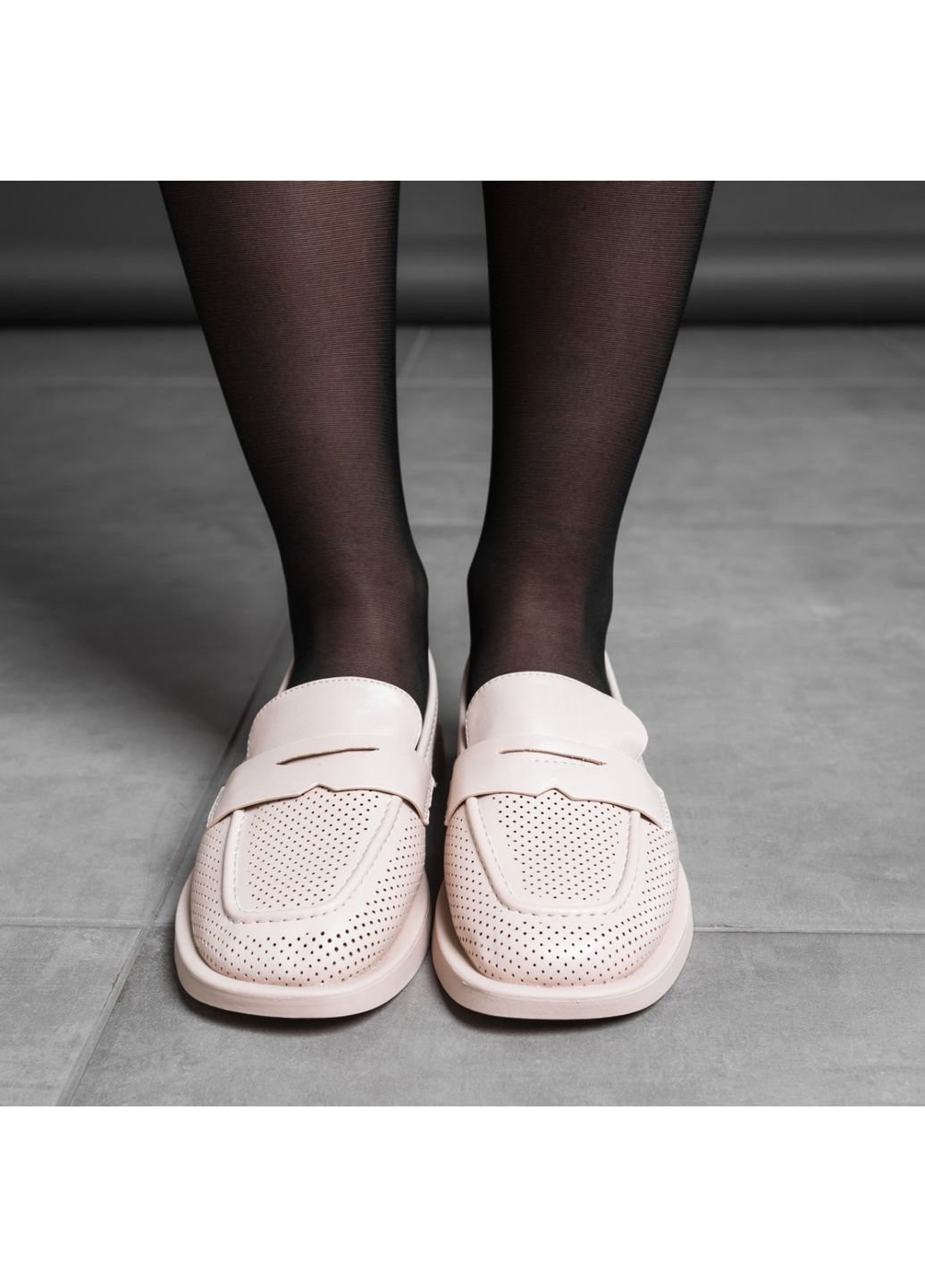 Fashion Лофери жіночі Harris 3590 36 бежевий з штучна шкіра, україна — літо (253791756)