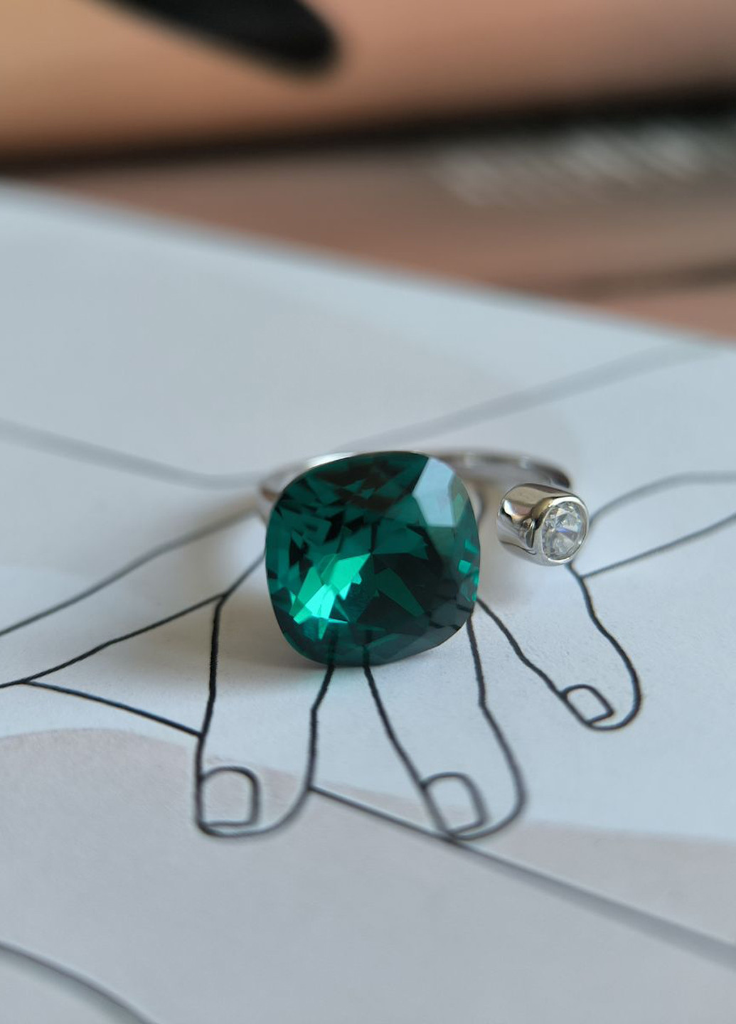 Кольцо Silver Flame (350941453)