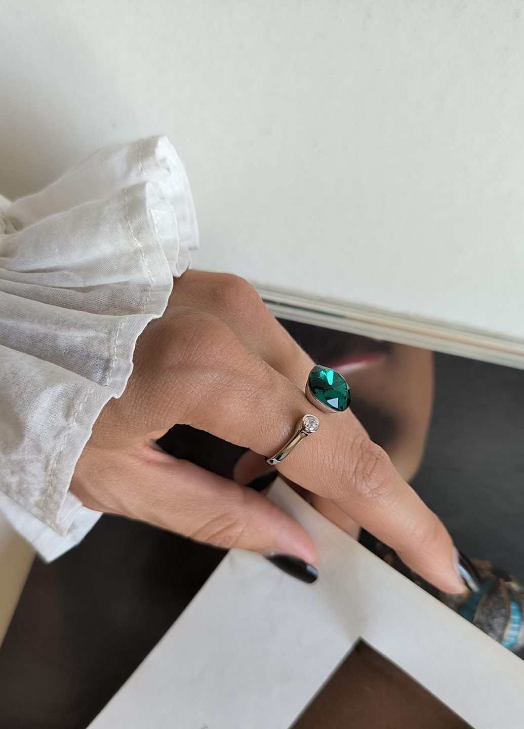 Кольцо Silver Flame (350941453)