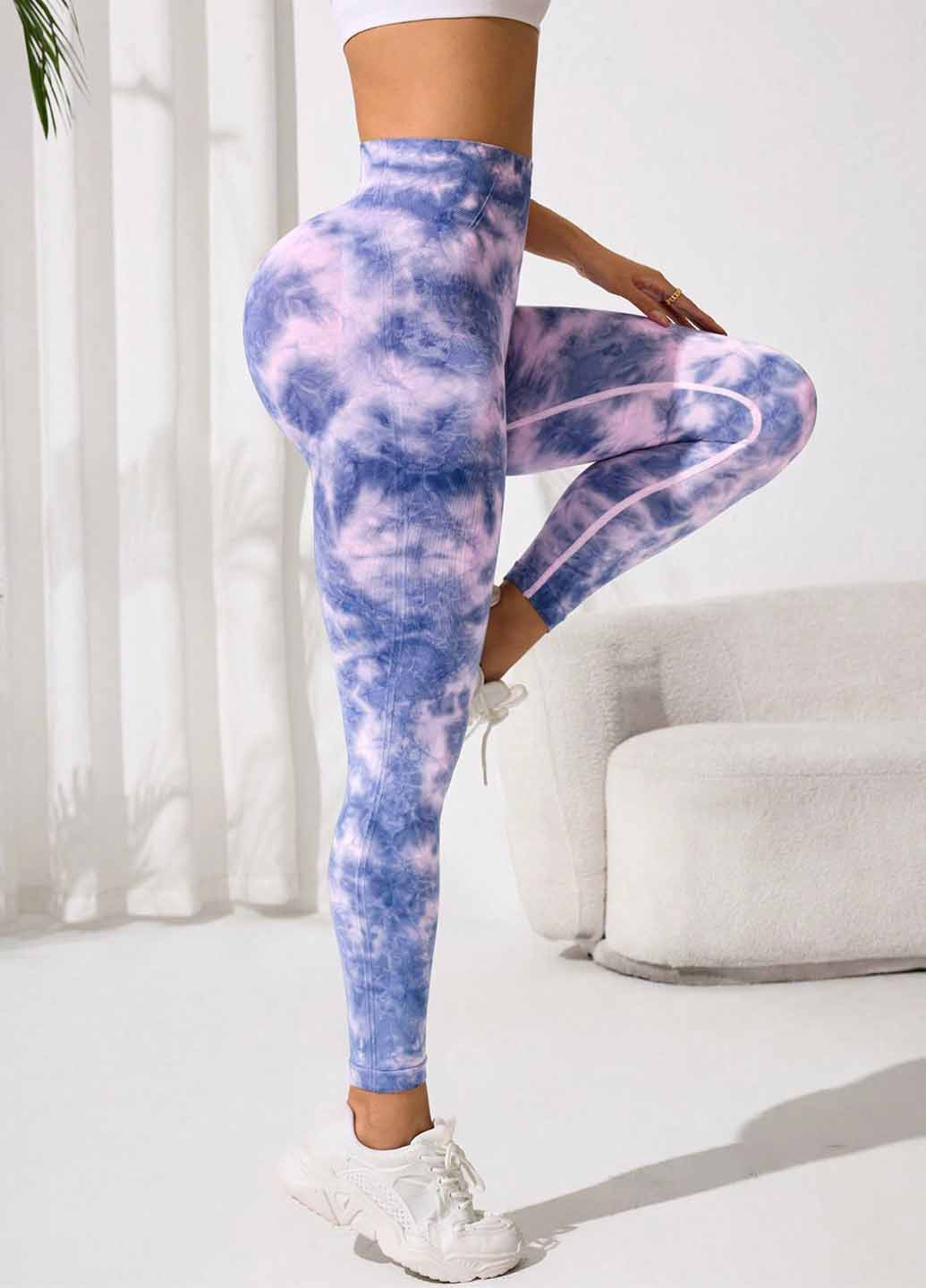 Комбинированные демисезонные леггинсы SHEIN