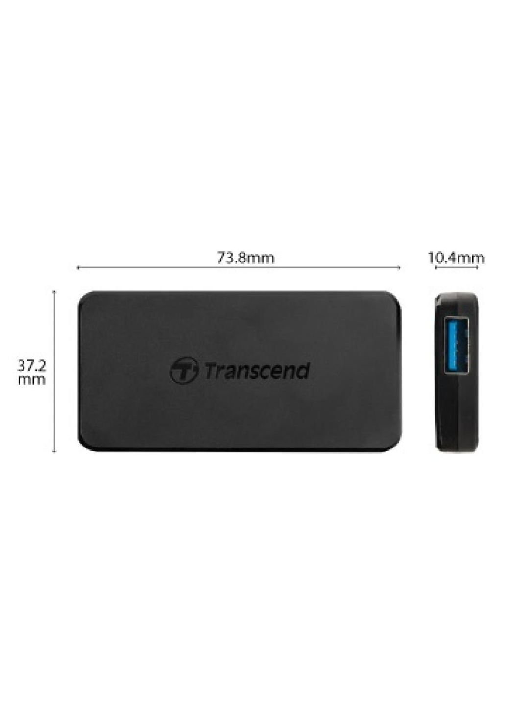 Концентратор Type-C HUB 4 ports (TS-HUB2C) Transcend (250125827)