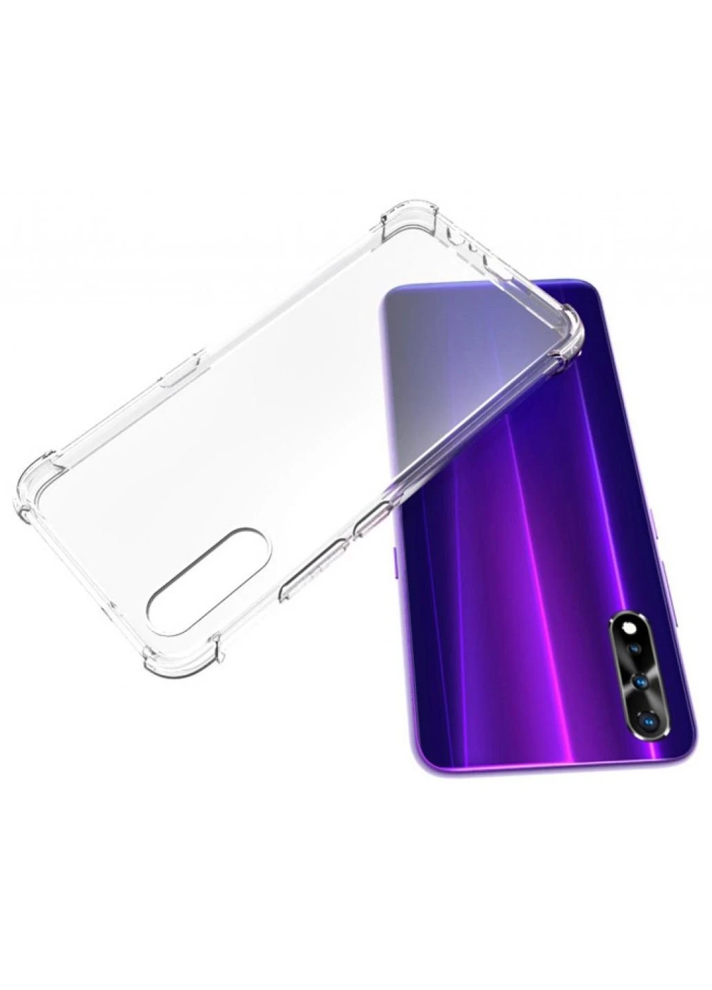 Чехол для мобильного телефона (смартфона) Anti-Shock Vivo V17 Neo Clear (704057) (704057) BeCover (201493745)