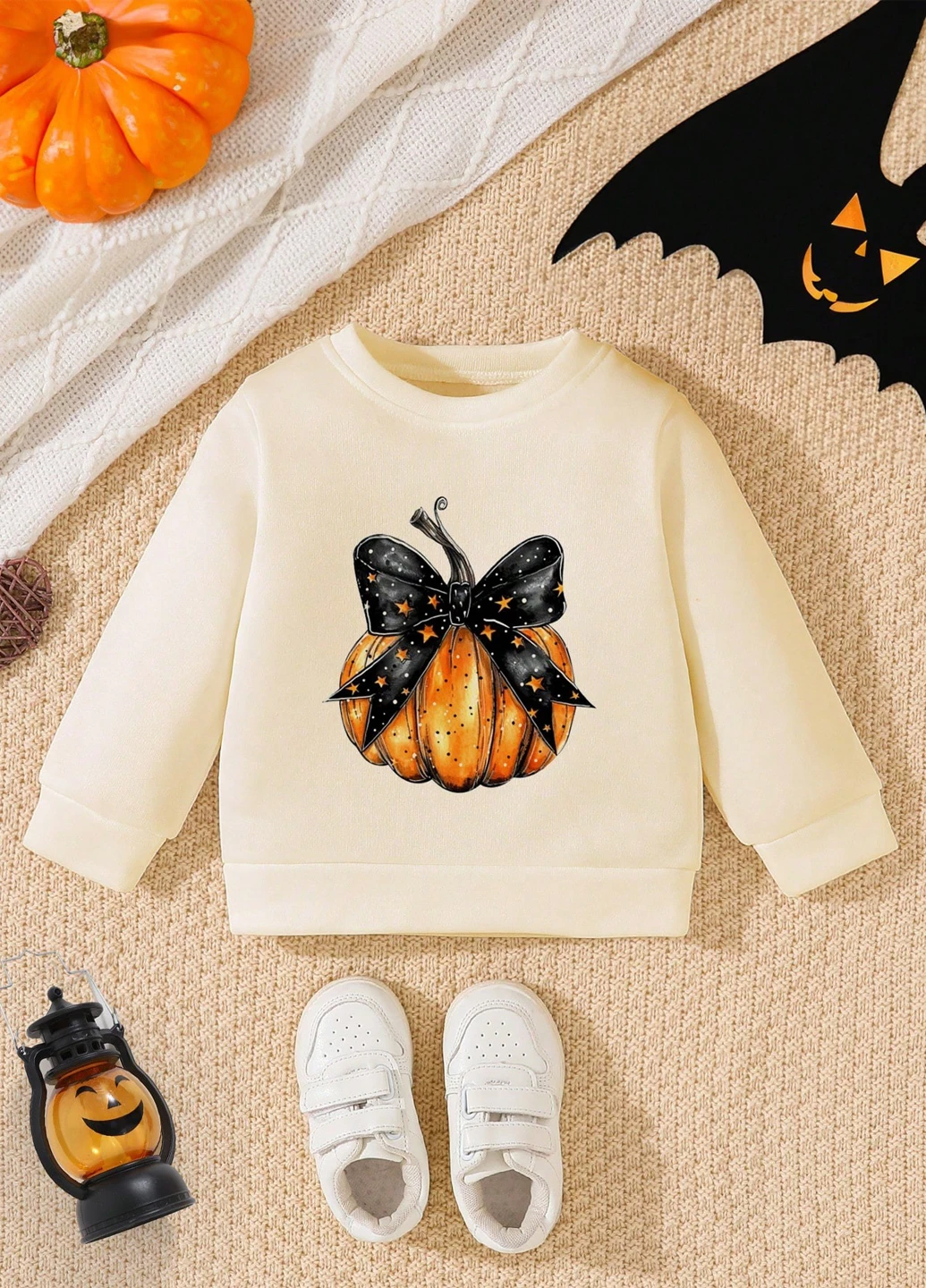 SHEIN свитшот рисунок кремовый кэжуал полиэстер