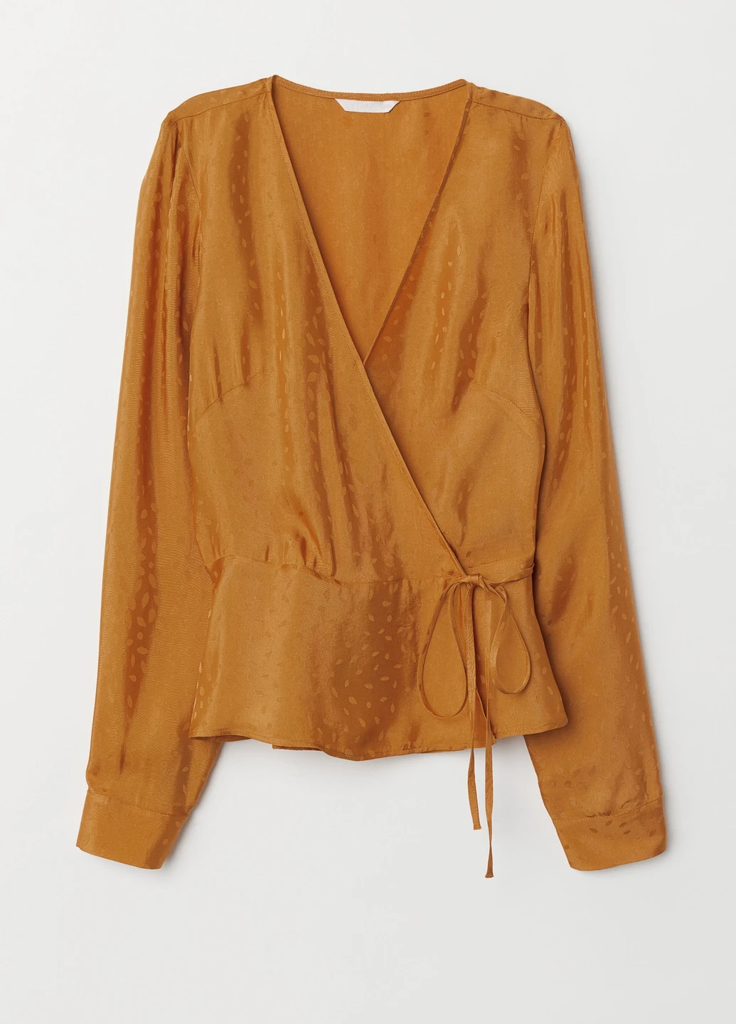 Жёлтая блуза демисезон H&M