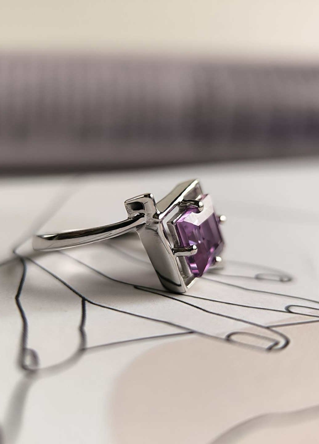 Кольцо Silver Flame (354214741)