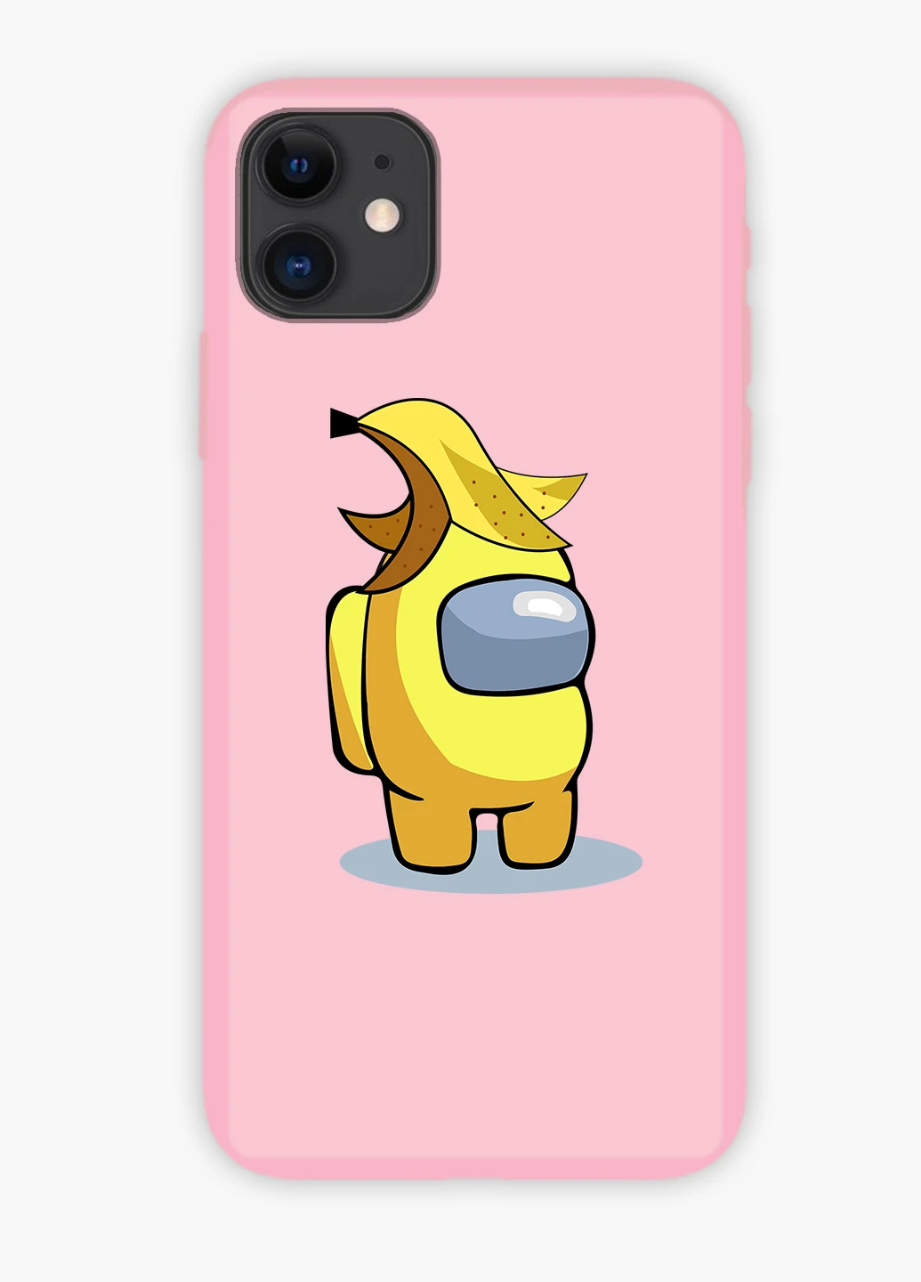 Чехол силиконовый Apple Iphone 11 Амонг Ас Желтый (Among Us Yellow) (9230-2416) MobiPrint (219565916)