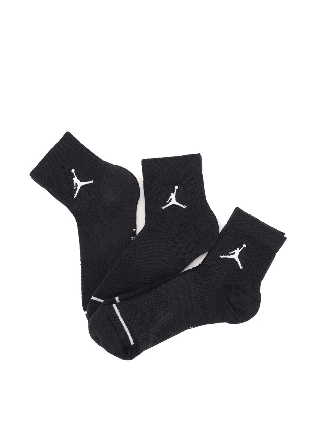 Носки (3 пары) Nike unisex jordan jumpman high-intensity quarter sock (3 pair) (204138985)