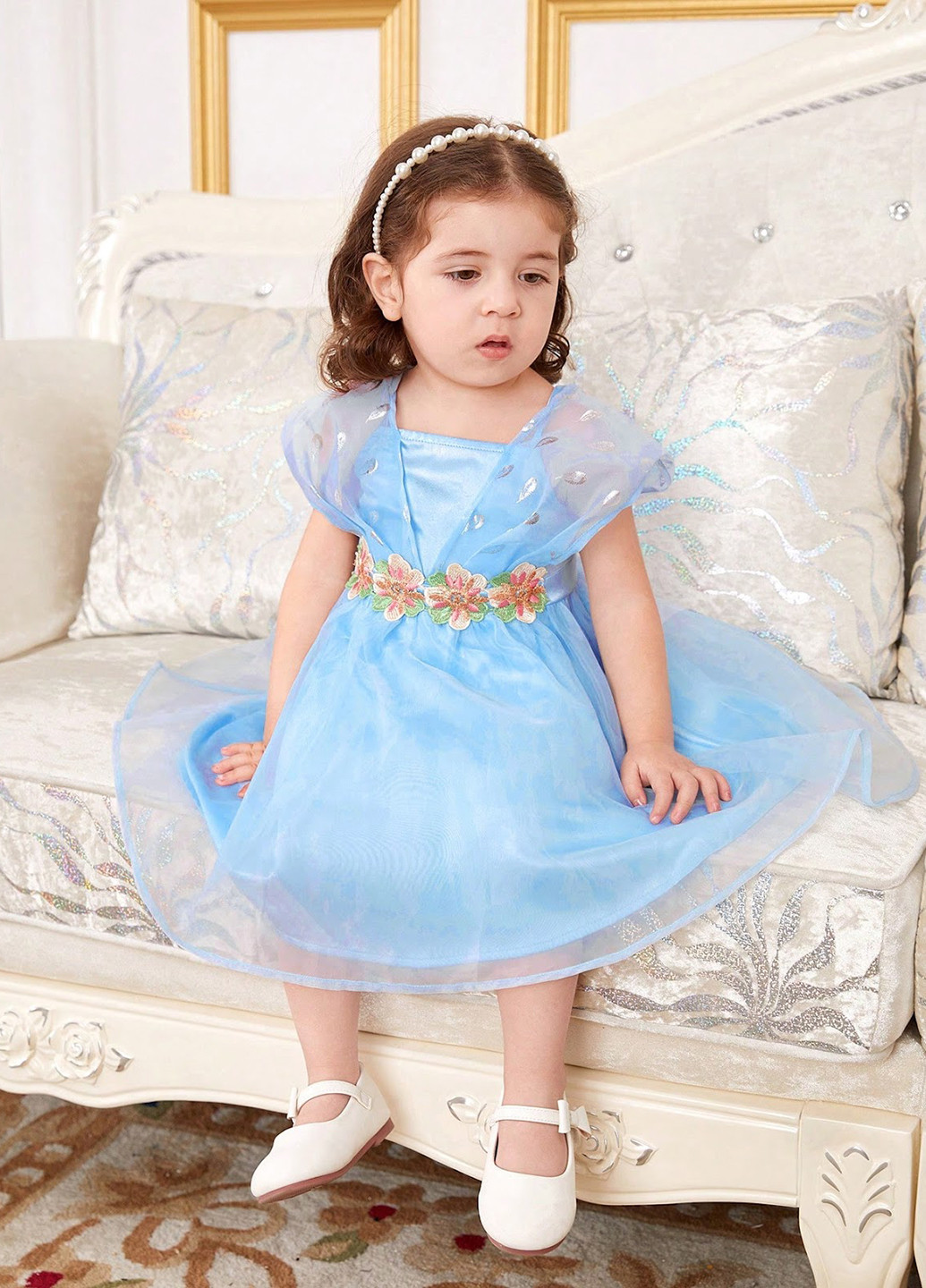 Голубое платье SHEIN (325115154)