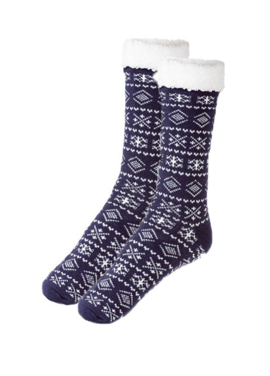 Мужские термо носки новогодние на меху Livergy (255982993)