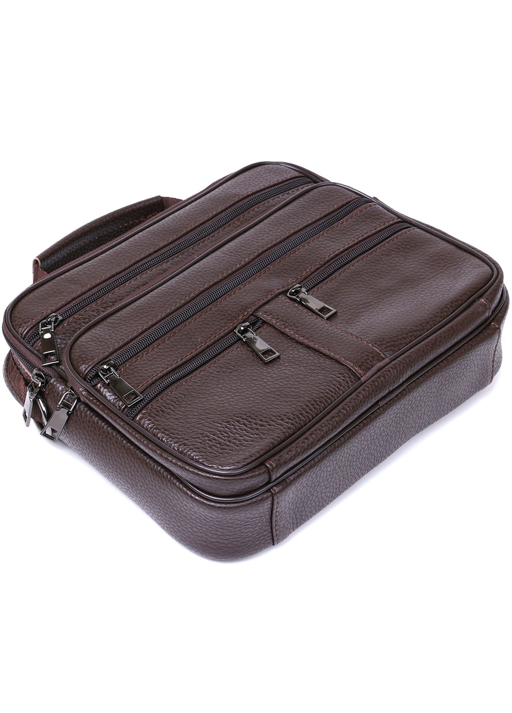 Мужская кожаная сумка 27х22х7 см Vintage (253491339)