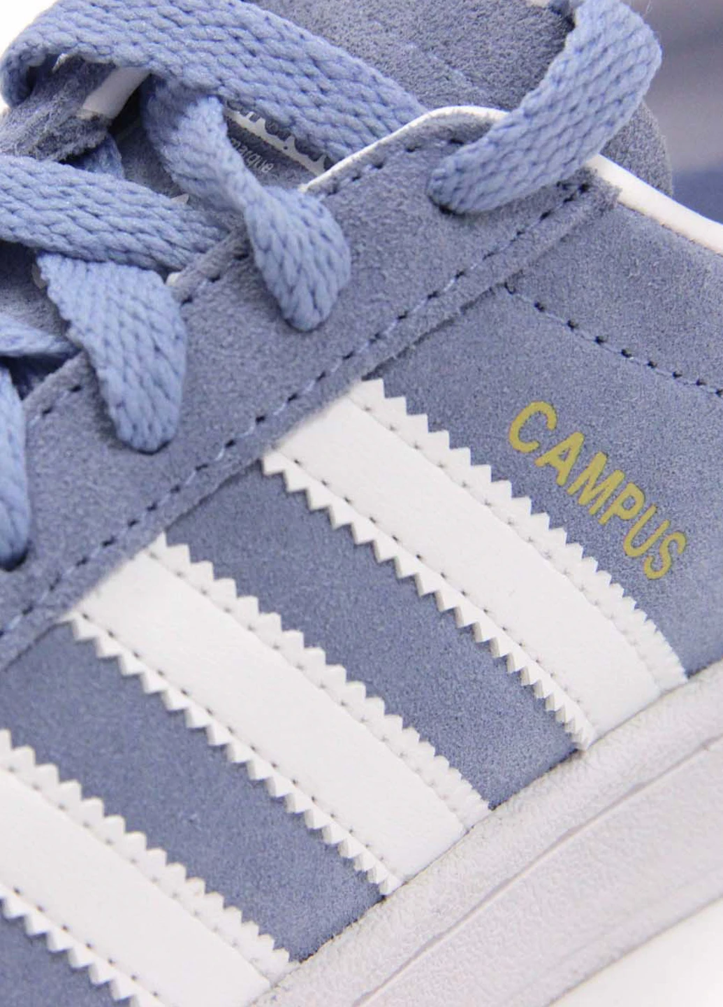 Синие женские кеды campus j adidas