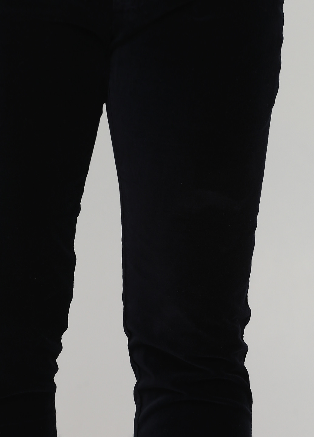 Черные кэжуал демисезонные укороченные, прямые брюки Jack & Jones
