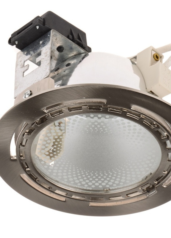 Світильник Downlight стельовий вбудований DL-10 SN (J118 мм Rx7) Brille (253893538)