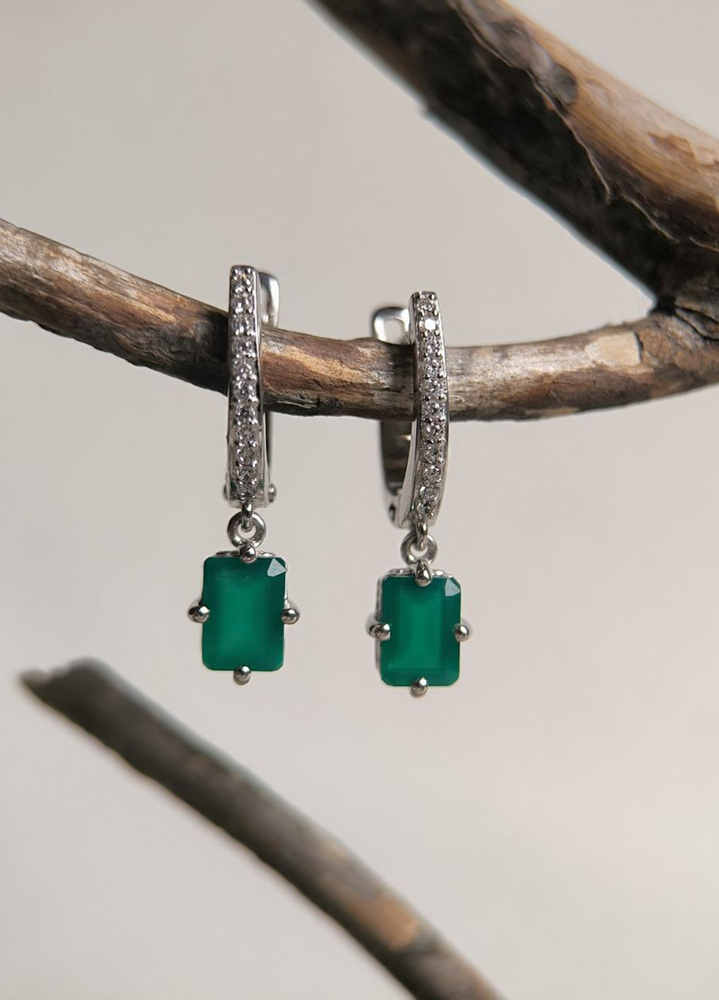 Серьги Silver Flame (369649270)