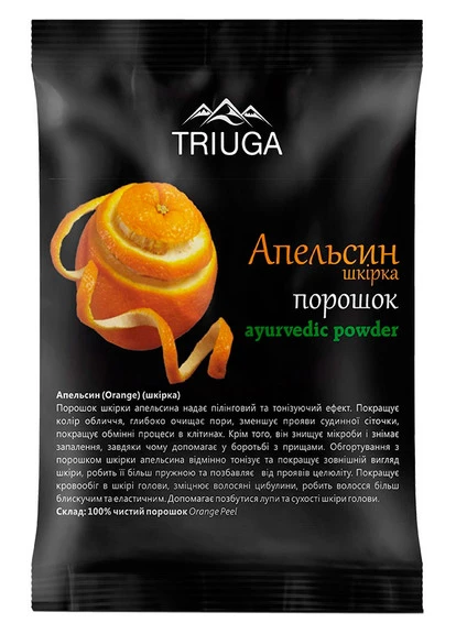 Порошок аюрведичний "Апельсинова шкірка" Ayurvedic Powder Triuga Herbal (250116453)
