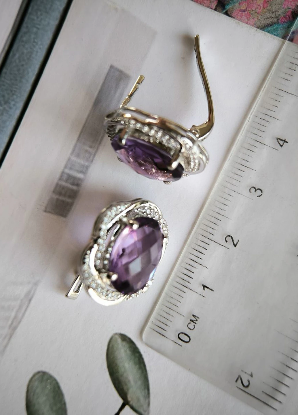 Серьги Silver Flame (354214647)