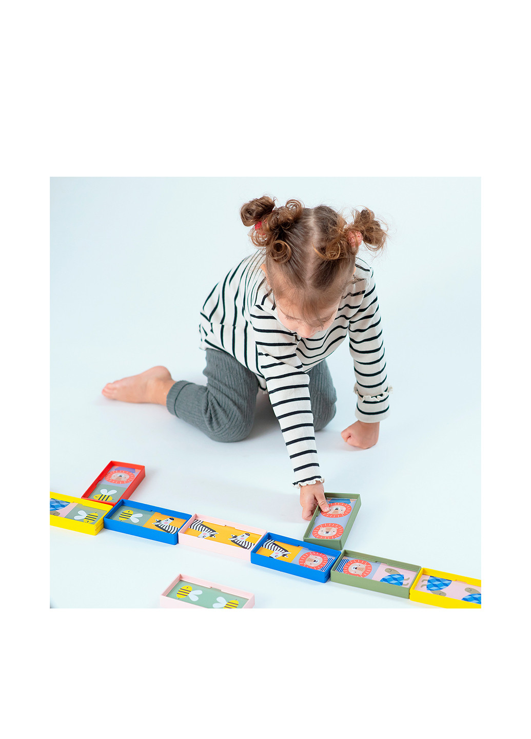 Розвиваюча гра Моє перше доміно Taf Toys (257257526)