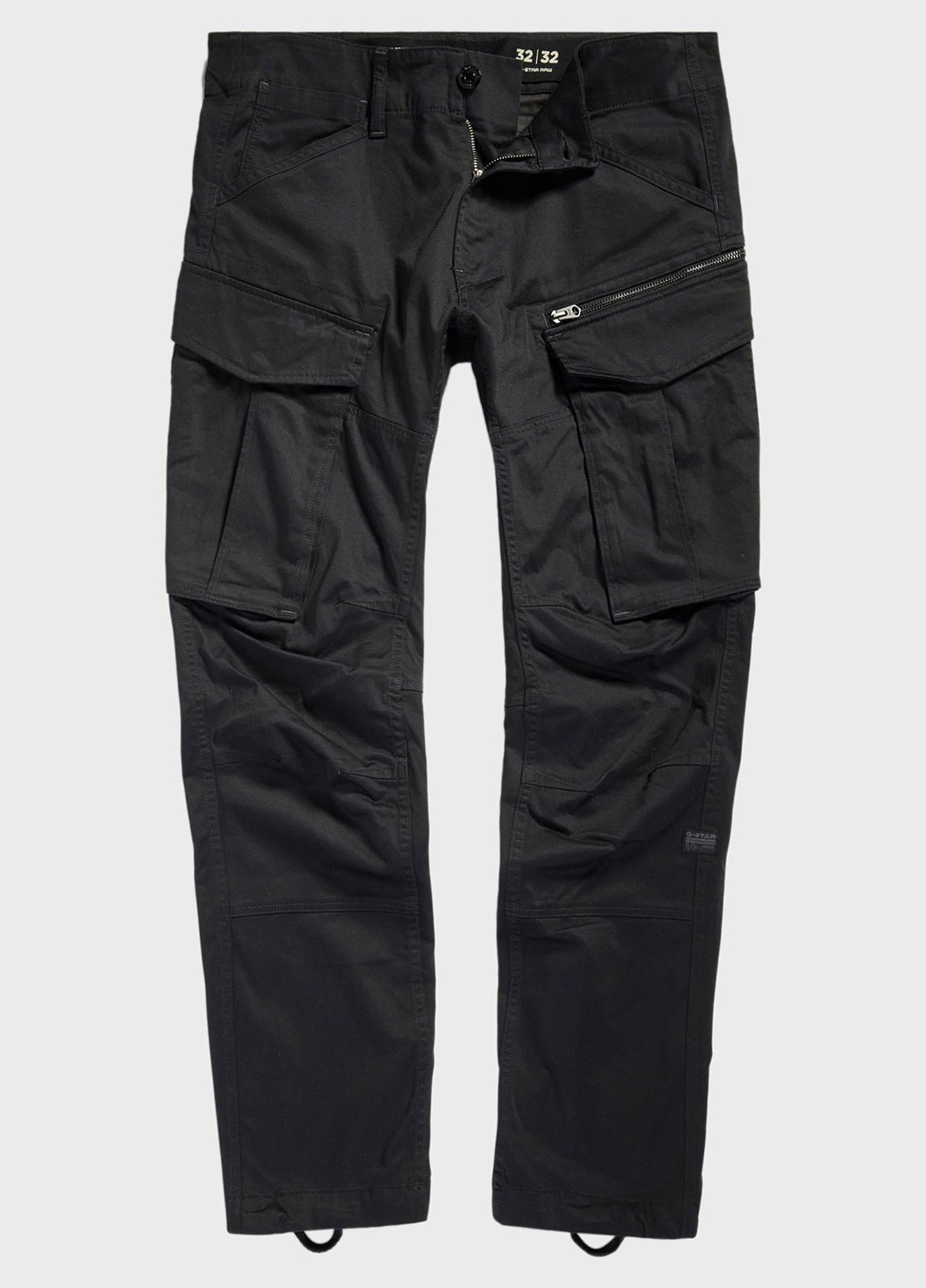Черные кэжуал демисезонные карго брюки G-Star Raw