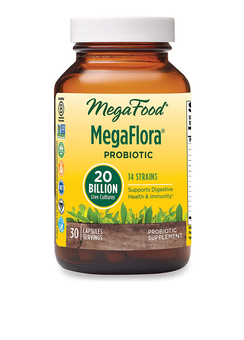 Пробіотик MegaFlora (30 капс.) MegaFood (251206465)