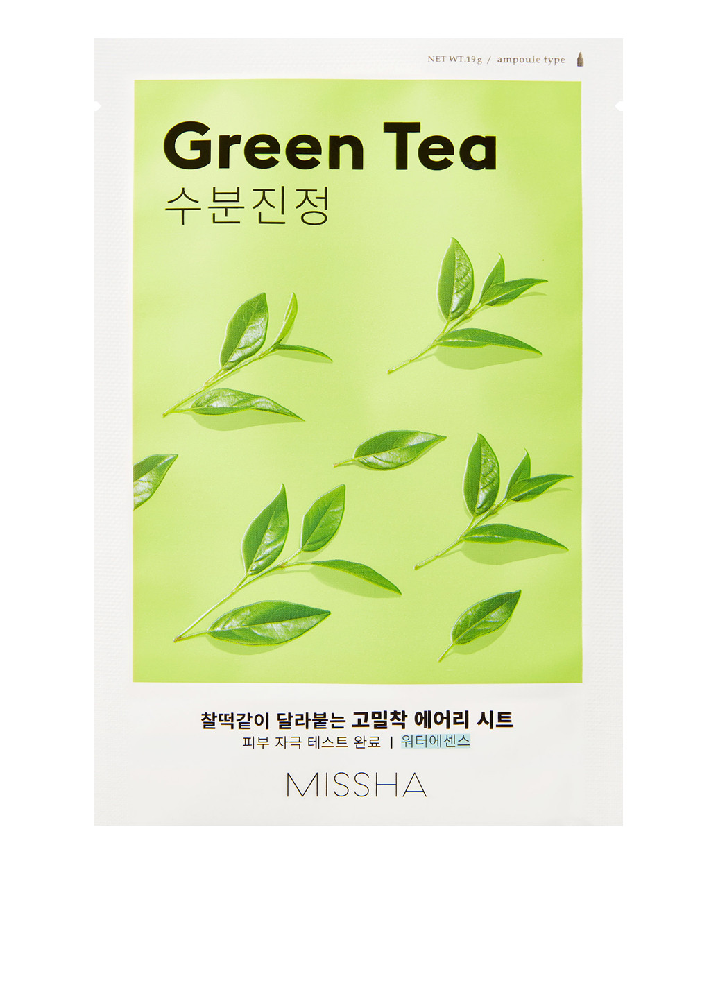 Маска тканинна з екстрактом зеленого чаю (1 шт.) MISSHA (182427958)