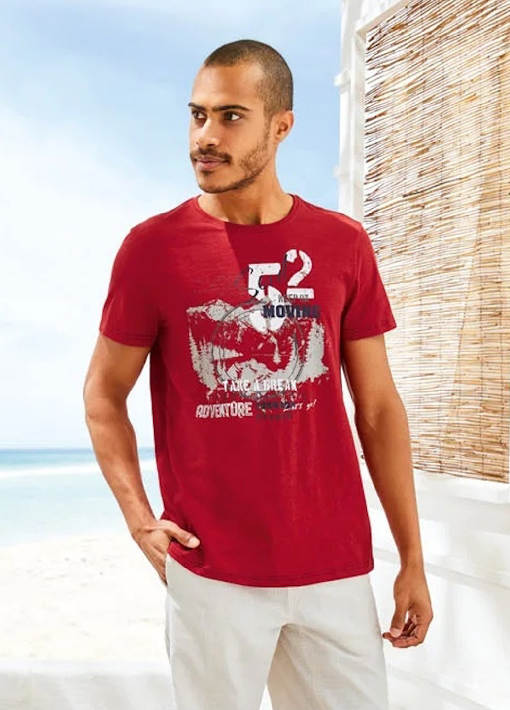 Червона футболка Livergy