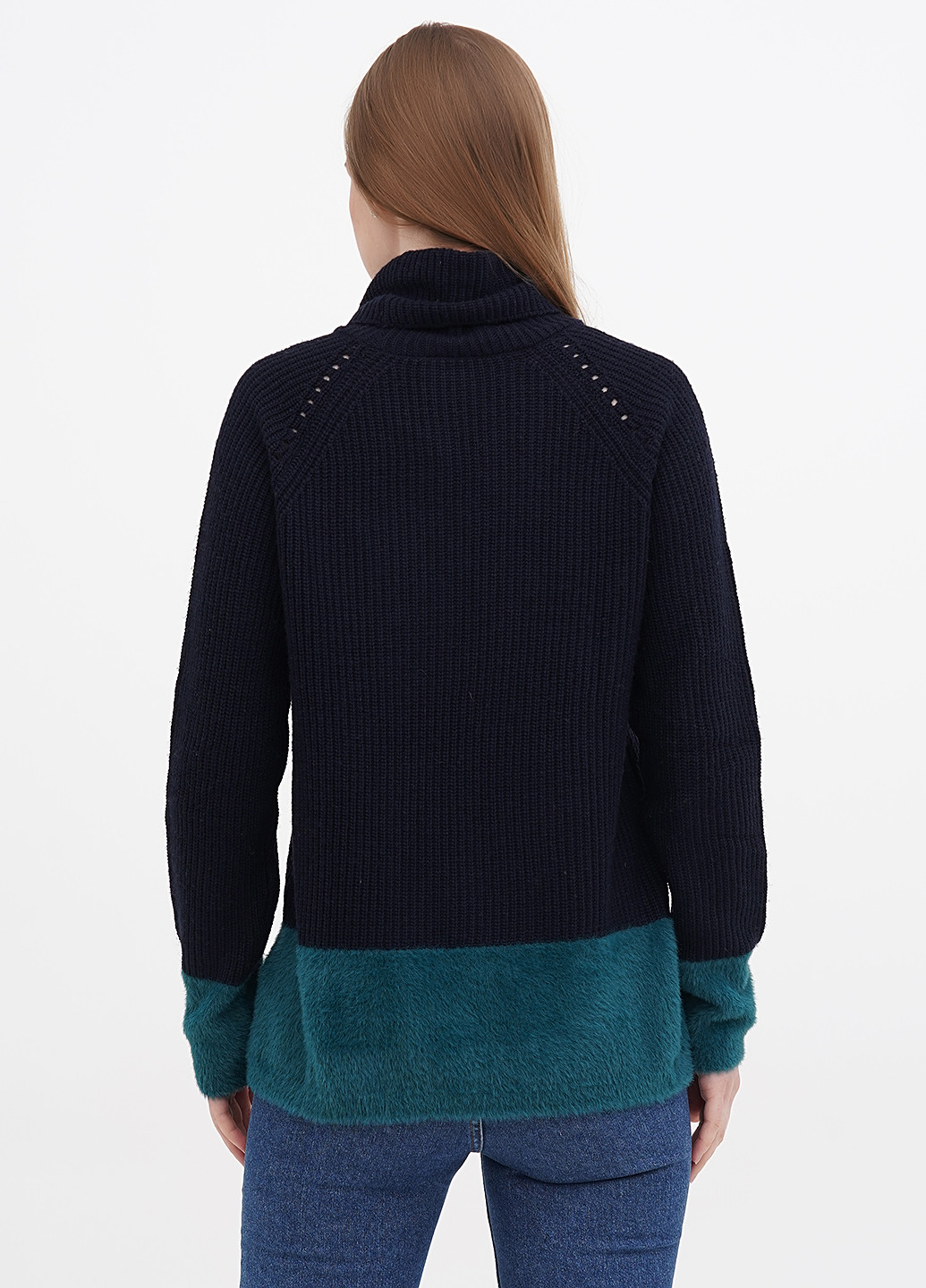 Темно-синий демисезонный свитер Diana Gallesi