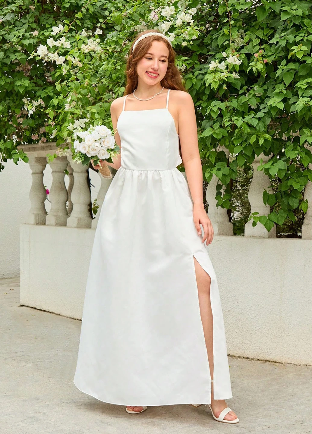 Біла сукня SHEIN (329544509)