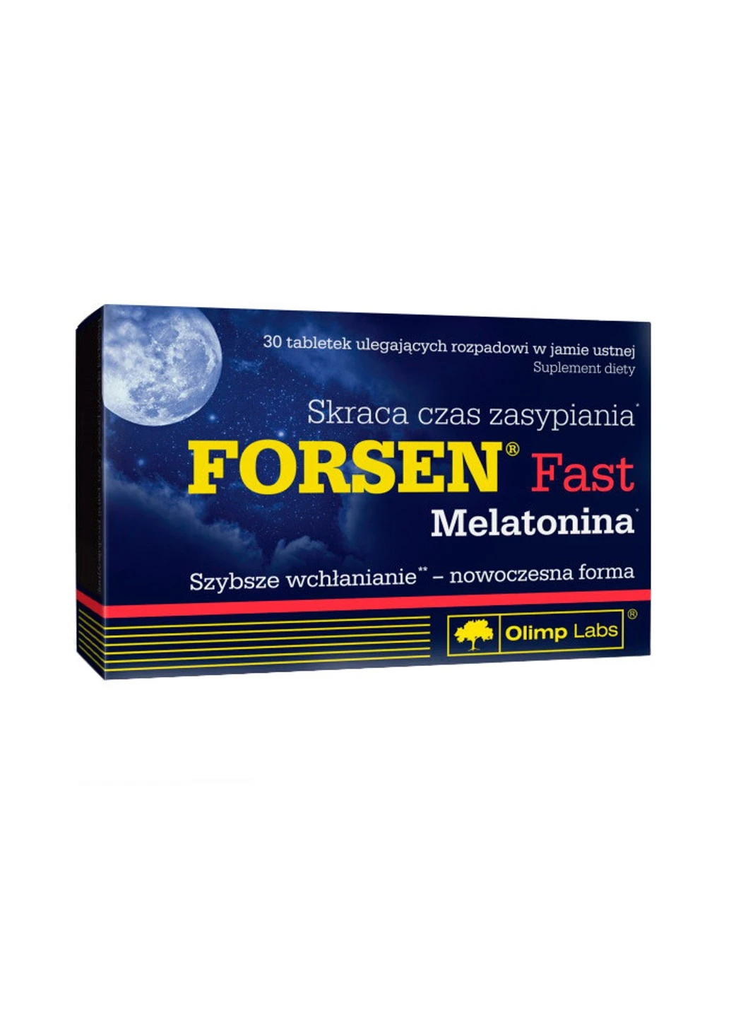 Мелатонин Forsen Fast (30 таб) олимп Olimp (255409099)