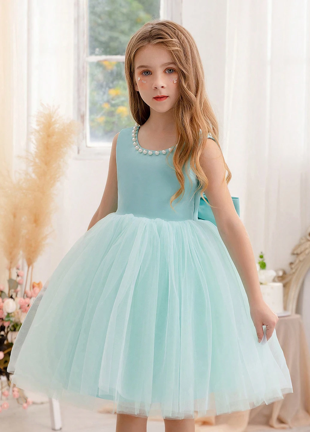Мятное платье SHEIN (316752973)
